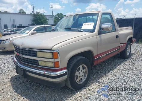 1992 Chevrolet Gmt-400 C1500 z USA, uszkodzony, nr VIN 1GCDC14K1NZ181526